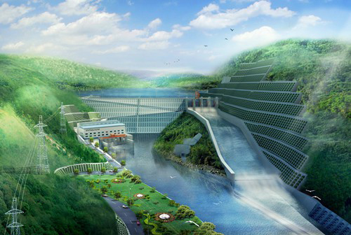 二七老挝南塔河1号水电站项目